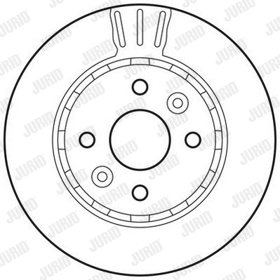 562787JC JURID Тормозной диск (фото 2)