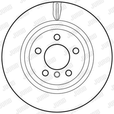 562793JC JURID Тормозной диск (фото 2)
