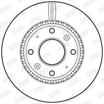 562794J-1 JURID Тормозной диск (фото 1)