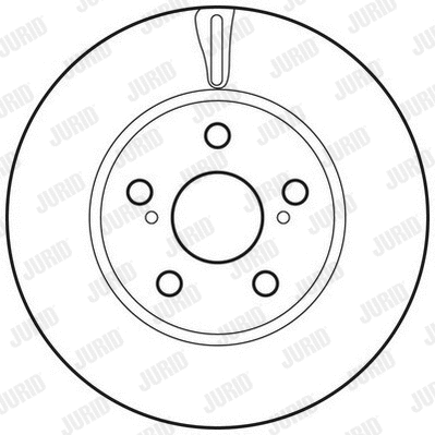 562797JC-1 JURID Тормозной диск (фото 1)