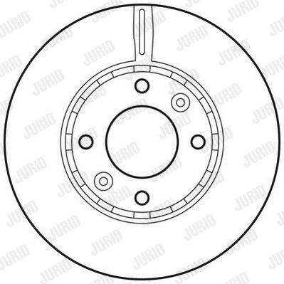 562799J-1 JURID Тормозной диск (фото 1)