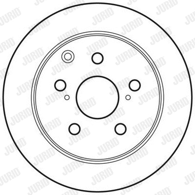 562808JC-1 JURID Тормозной диск (фото 1)