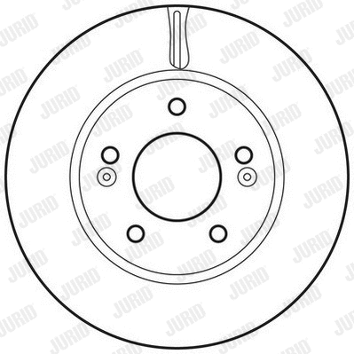 562817JC JURID Тормозной диск (фото 2)