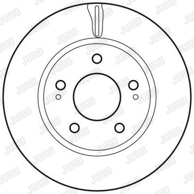 562820JC JURID Тормозной диск (фото 1)