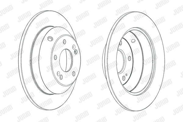 562842JC JURID Тормозной диск (фото 1)