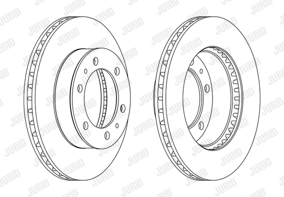 562861JC JURID Тормозной диск (фото 2)