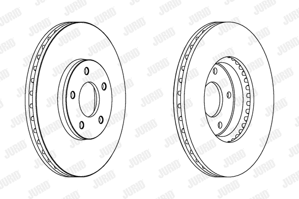 562910JC JURID Тормозной диск (фото 1)