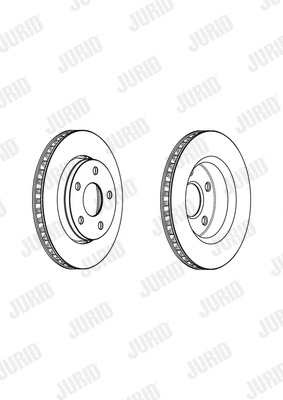 562951JC JURID Тормозной диск (фото 1)