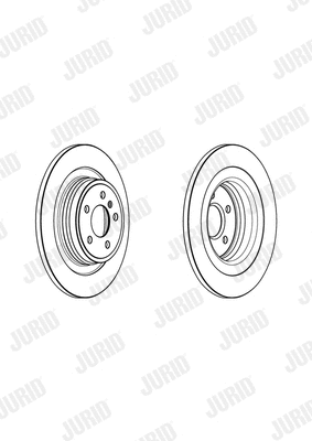 562955JC JURID Тормозной диск (фото 1)