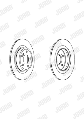 562963JC-1 JURID Тормозной диск (фото 1)
