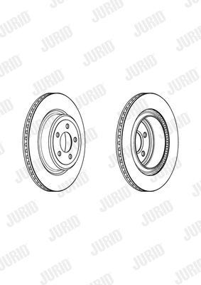 562966JC-1 JURID Тормозной диск (фото 1)