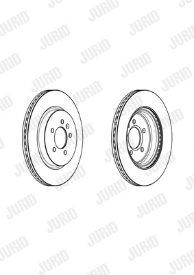 562975JC JURID Тормозной диск (фото 1)