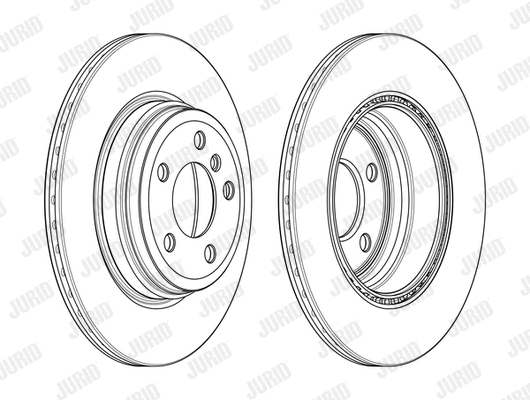 562980JC JURID Тормозной диск (фото 1)