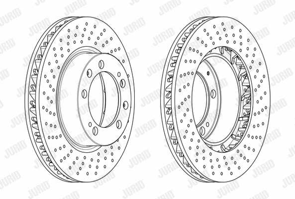 563009JC-1 JURID Тормозной диск (фото 1)