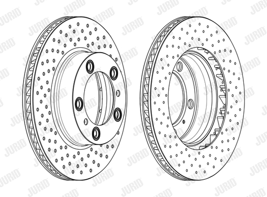 563015JC-1 JURID Тормозной диск (фото 1)
