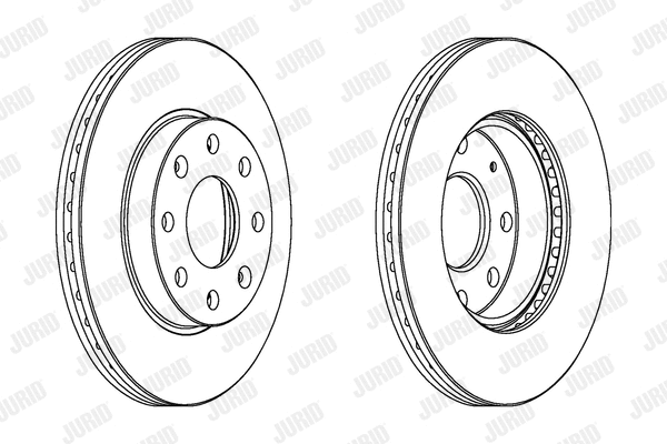 563019JC-1 JURID Тормозной диск (фото 1)