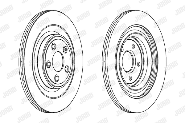 563027JC-1 JURID Тормозной диск (фото 1)