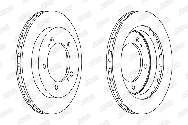 563049JC JURID Тормозной диск (фото 1)