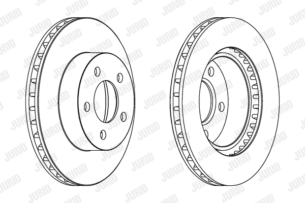 563058JC JURID Тормозной диск (фото 1)