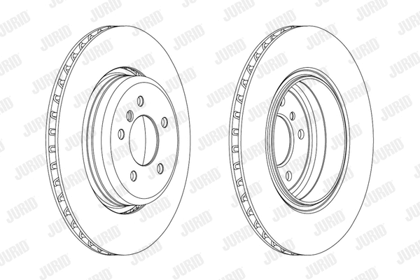 563069JC-1 JURID Тормозной диск (фото 1)