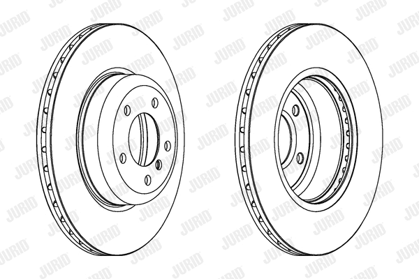 563082JC-1 JURID Тормозной диск (фото 1)