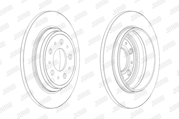 563090JC JURID Тормозной диск (фото 1)