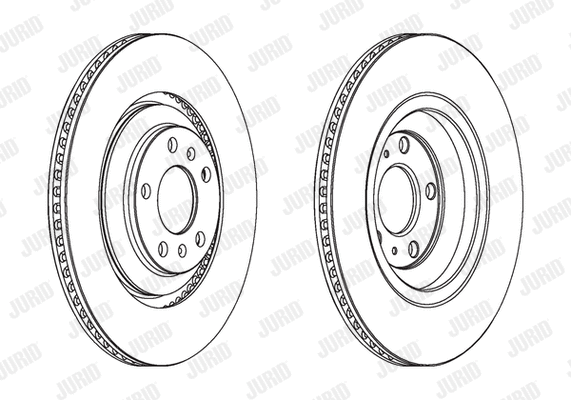 563095JC JURID Тормозной диск (фото 1)