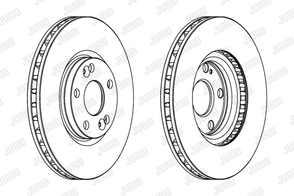 563097JC JURID Тормозной диск (фото 1)