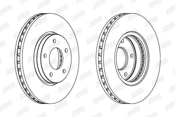 563098JC-1 JURID Тормозной диск (фото 1)