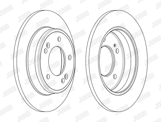 563110JC JURID Тормозной диск (фото 3)