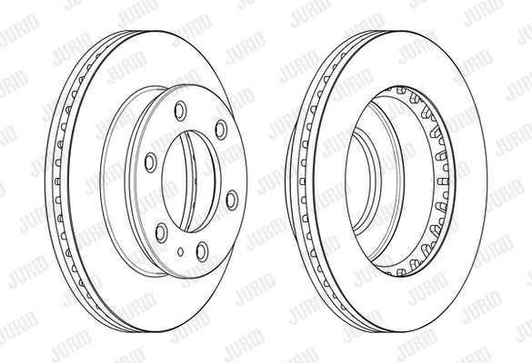 563113JC JURID Тормозной диск (фото 1)