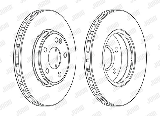 563114JC JURID Тормозной диск (фото 1)