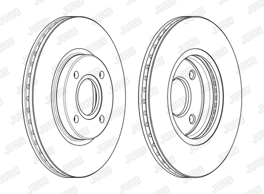 563115JC JURID Тормозной диск (фото 1)
