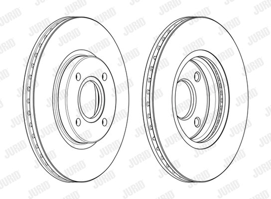 563115JC-1 JURID Тормозной диск (фото 1)