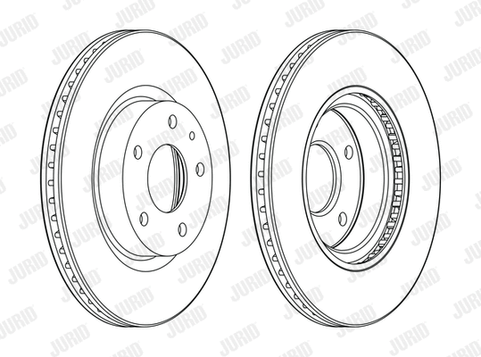 563119JC JURID Тормозной диск (фото 1)