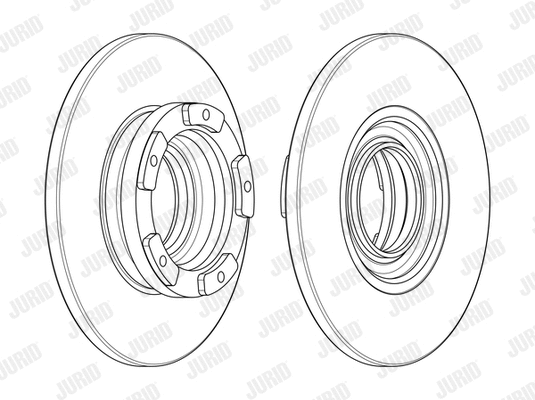 563125JC-1 JURID Тормозной диск (фото 2)