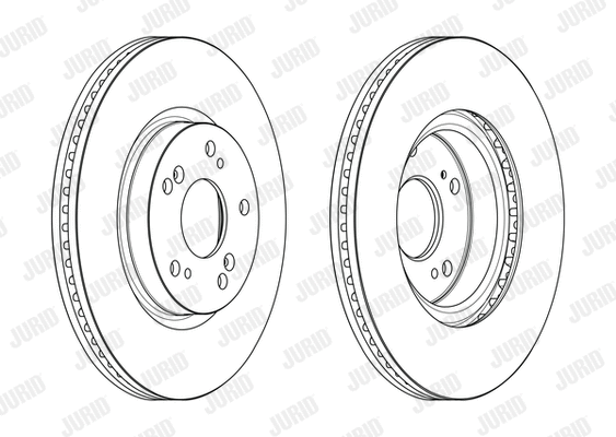 563127JC-1 JURID Тормозной диск (фото 1)