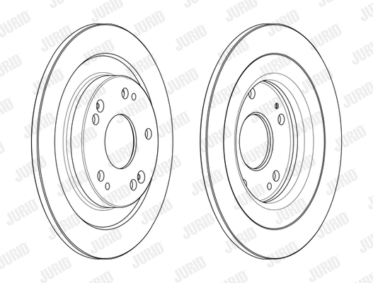 563128JC JURID Тормозной диск (фото 2)