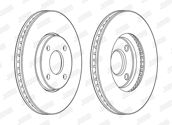 563132JC-1 JURID Тормозной диск (фото 1)