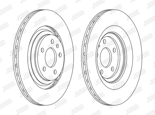 563164JC JURID Тормозной диск (фото 1)