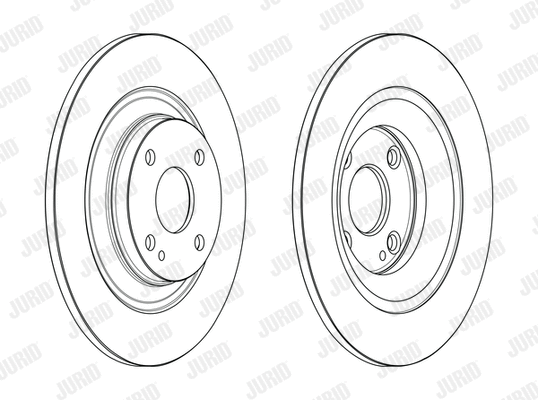 563172JC JURID Тормозной диск (фото 1)