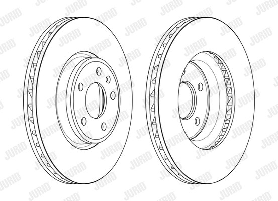 563174JC-1 JURID Тормозной диск (фото 1)