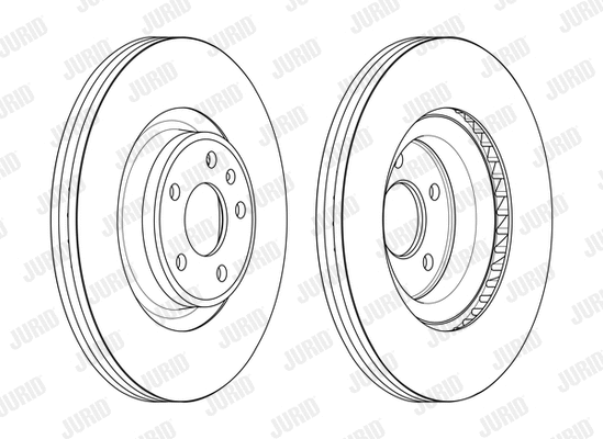 563175JC-1 JURID Тормозной диск (фото 1)