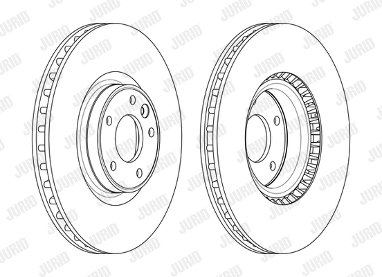 563179JC-1 JURID Тормозной диск (фото 1)