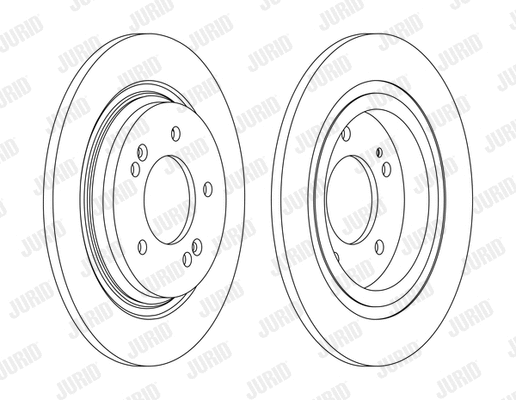 563182JC JURID Тормозной диск (фото 1)