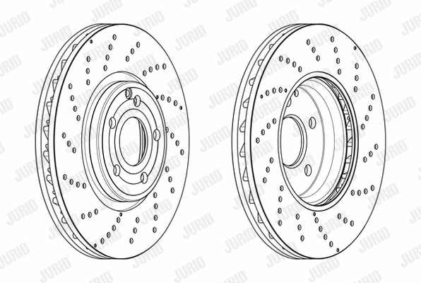 563187JC-1 JURID Тормозной диск (фото 1)
