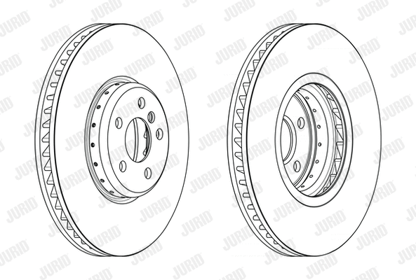 563211JVC-1 JURID Тормозной диск (фото 1)