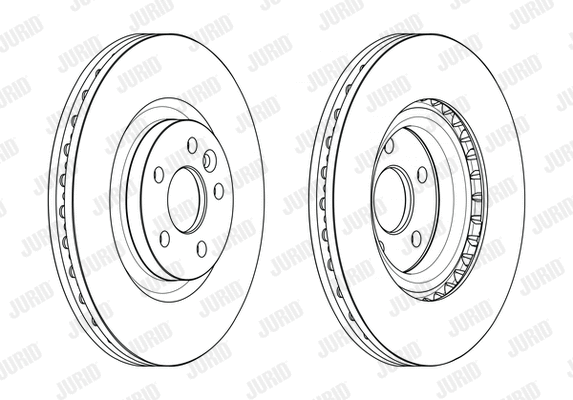 563213JC-1 JURID Тормозной диск (фото 1)