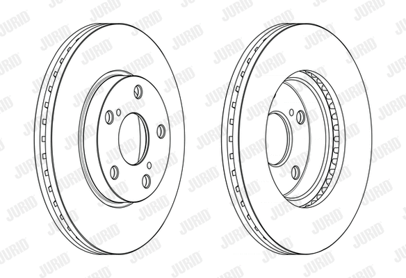 563217JC-1 JURID Тормозной диск (фото 1)