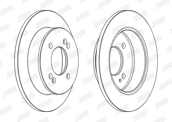 563219JC JURID Тормозной диск (фото 1)